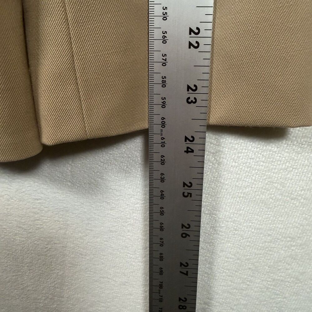 Austin Reed Wool Blazer Petite 12 Camel Made USA - Picture 13 of 14